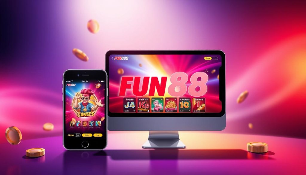 ระบบ Responsive Design FUN88 มือถือ