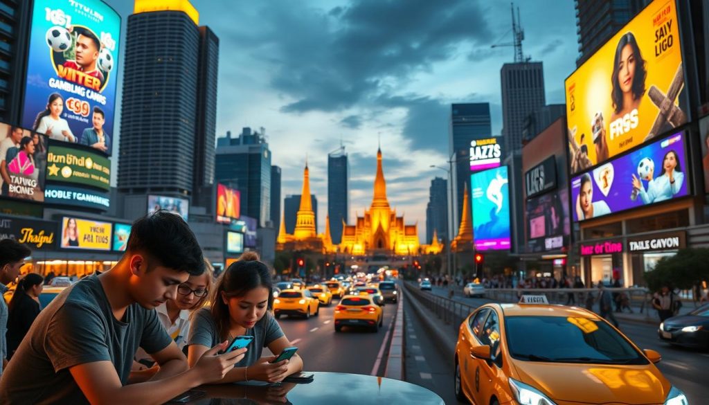 เทรนด์พนันมือถือไทย