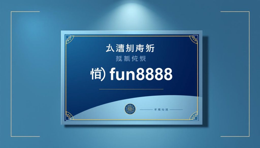 ใบอนุญาตเกมและมาตรฐานสากล fun8888